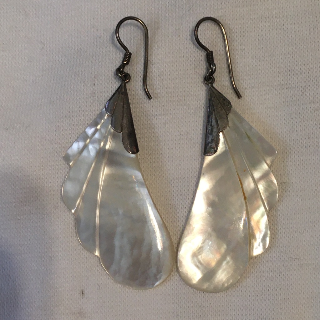 Shell Flared Earrings